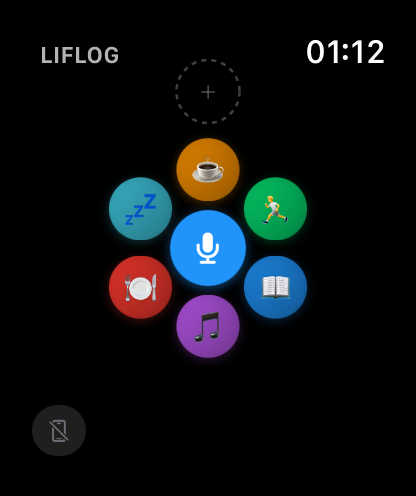 LIFLOG Apple Watch App